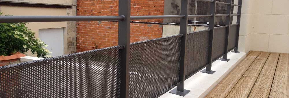 Balustrade en aluminium à Bordeaux