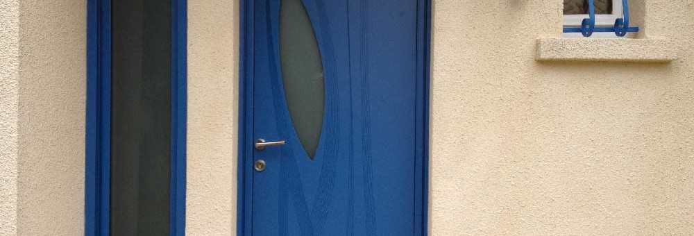 Pose d'une porte d'entré en Aluminium à Bordeaux